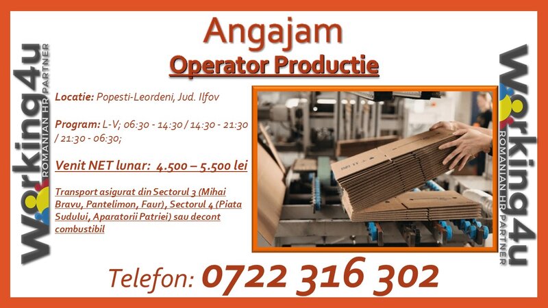 Operator Productie